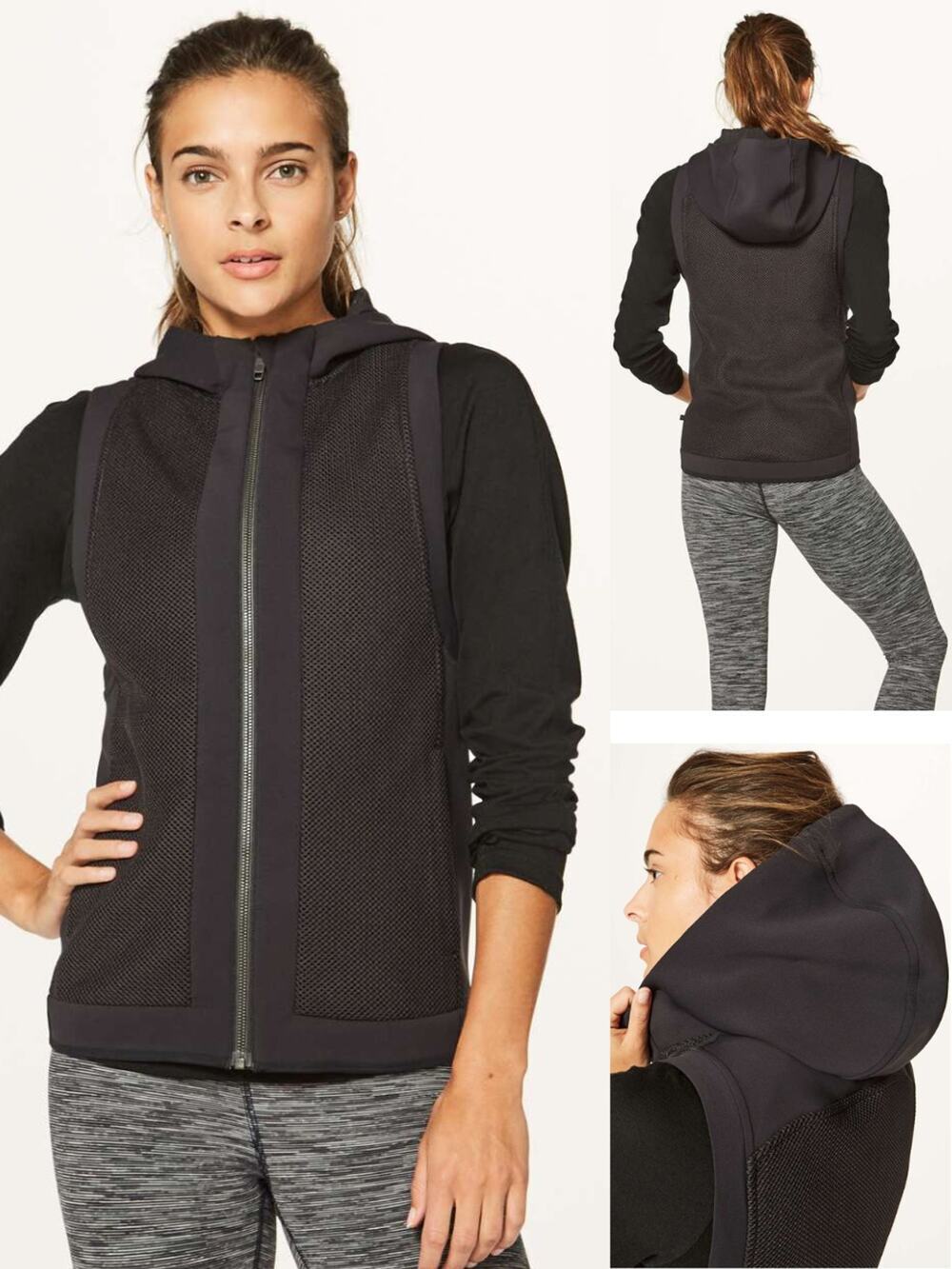 LULULEMON The Spaces In-Between Vest Size 4 Black